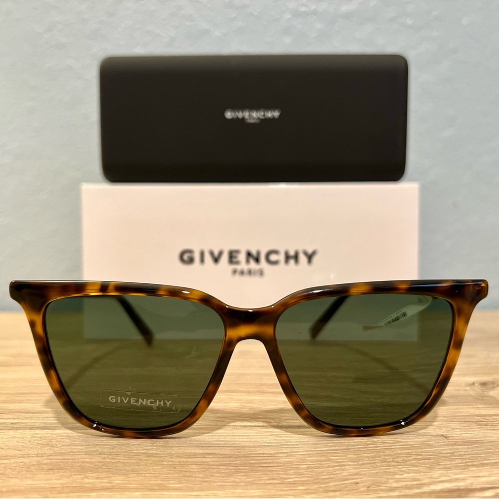 Givenchy Rectangular Sunglasses Havana Authentic
